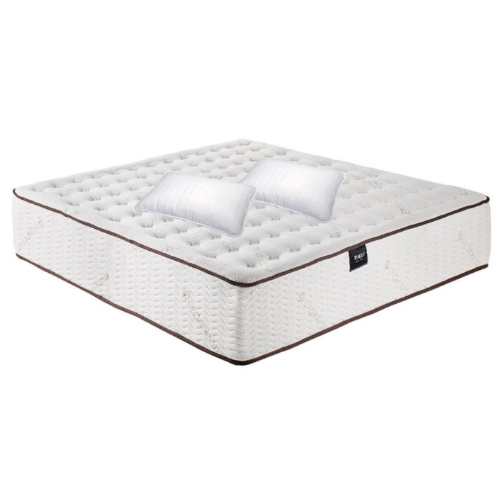 Set Saltea Smarald Royal 160x200x26 plus 2 perne microfibra 50x70 foto mare Set Saltea Smarald Royal 160x200x26 plus 2 perne microfibra 50x70 foto mare