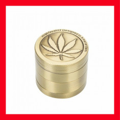 Grinder metalic pentru maruntit tutun grinder marijuana iarba 4 compartimente foto