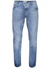 Blugi slim fit albastru deschis Jack &amp;amp; Jones Original foto