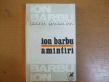 Ion Barbu Amintiri Gerda Barbilian Bucuresti 1979 Ov. Crohmalniceanu prefata