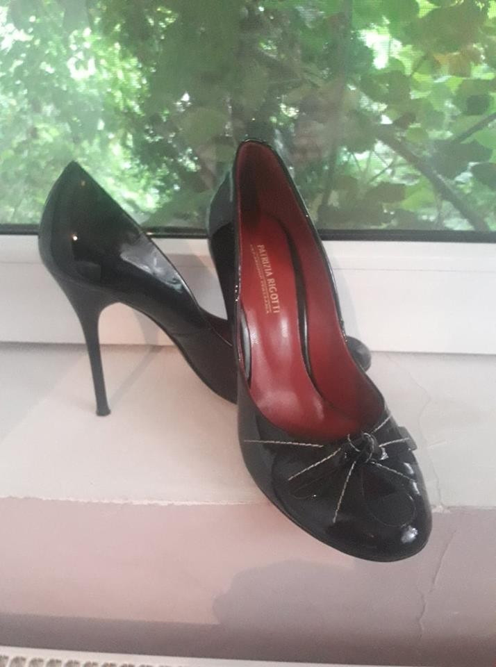 Pantofi negri cu toc, Patrizia Rigotti | arhiva Okazii.ro