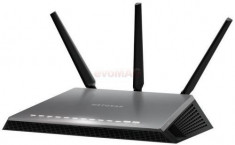 Router Wireless Netgear D7000, Gigabit, Dual Band, 600 + 1300 Mbps, 3 Antene externe, 2 x USB 3.0 foto