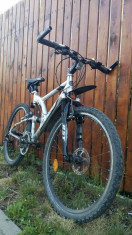 Bicicleta MTB aluminiu,26&amp;#039; marime M,24 viteze, full suspensions, made in Germany foto