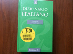 dizionario italiano rusconi libri edizione aggiornata dictionar limba italiana foto