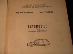 AUTOMOBILE-VOL-2-TRANSMISIA AUTOMOBILULUI-VOL3- SISTEMELE AUTOMOBILULUI- foto