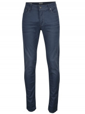 Blugi albastri slim fit pentru barbati Jack &amp;amp; Jones Original foto