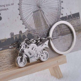 Breloc metal tema motocicleta + ambalaj cadou