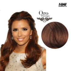 Vopsea de par blond auriu cupru Oro Therapy Fara amoniac 7.34 foto