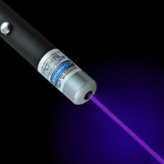 Laser pointer tip stilou, unda violet albastru, 5 mW, 405 nm foto
