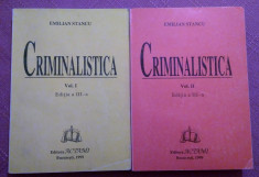 Criminalistica. 2 Volume - Emilian Stancu foto