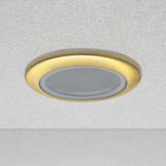 Lampa spot model a??Romea??, impermeabil, finisaj POLISHED GOLD Brico DecoHome foto