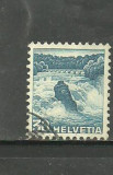 ELVETIA 1936 - CASCADA, timbru stampilat B10