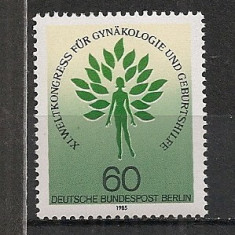 GERMANIA (BERLIN) 1985 – CONGRES OBSTRETICA SI GINECOLOGIE, timbru MNH B8