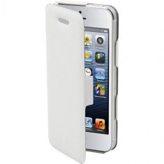 Husa Flip Cover Muvit MUSSL0048 White pentru Apple iPhone 5s, iPhone SE foto