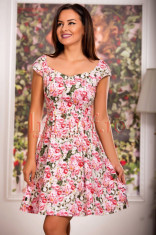 Rochie in clos imprimeu floral foto