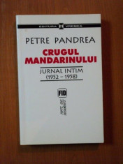CRUGUL MANDARINULUI JURNAL INTIM ( 1952 - 1958 ) de PETRE PANDREA foto