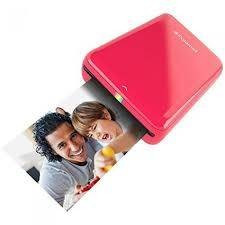 Imprimanta foto Polaroid Mobila Zip Fotografii Instant Rosie si Hartie Foto foto