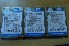 Hdd 2,5&amp;quot; Hard Laptop Defect recuperare date Health Scazut Electronica WD5000BEVT foto