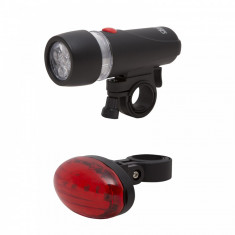 Set lumini cu LED pt. bicicleta, 2 piese Brico DecoHome foto