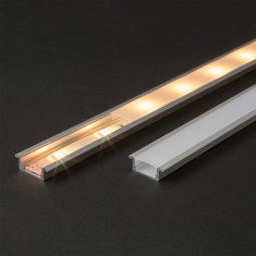 Profil din aluminiu pt. benzi LED 1000x23x8mm Brico DecoHome foto