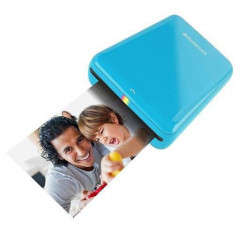 Imprimanta foto Polaroid Mobila Zip pentru Fotografii Instant Albastra si Hartie Foto foto