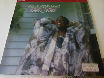 Richard Strauss - Lieder- Jessye Norman, vinyl foto