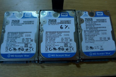 Hdd 2,5&amp;quot; Hard Laptop Defect recuperare date Health Scazut Electronica WD2500BEVT foto