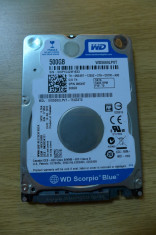 Hdd 2,5&amp;quot; Hard Laptop Defect recuperare date Health Scazut Electronica WD500LPVT foto