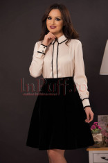 Bluza eleganta crem foto