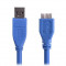 Cablu de date Avantree FDKB-USB30B-BLU pentru Note 3