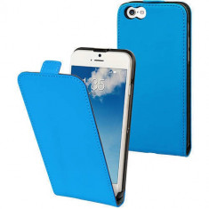 Husa Flip Cover Muvit 98766 Slim albastra pentru Apple iPhone 6 foto