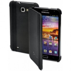 Husa Flip Cover Muvit MUBKC0388 Agenda Negru pentru Samsung Galaxy Note foto