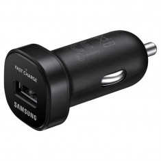 Incarcator Auto SAMSUNG, Fast Charge, 1xUSB, 2.0A, Mini, Negru foto