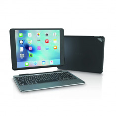 Husa cu tastatura iluminata ZAGG Slim Book Wireless Bluetooth pentru Apple iPad Pro 12.9, Black/Silver foto