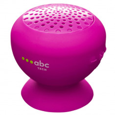 Boxa portabila ABC Tech 134606 Waterproof Pink foto