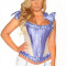 Corset Crysta Blue Exotic Collection