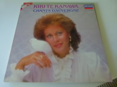 Canteloube de Malaret - chant d&amp;#039;auverne - kiri te kanava - vinyl foto