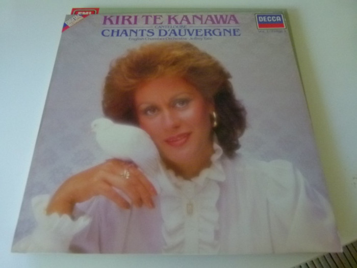 Canteloube de Malaret - chant d&#039;auverne - kiri te kanava - vinyl