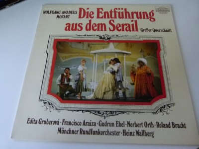 Mozart - Die Entfuhrung aus dem Serail - vinyl foto