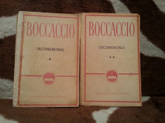 DECAMERONUL-GIOVANNI BOCCACCIO (2 VOL) foto