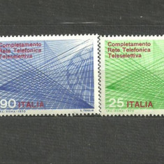 Italia 1970 - RETEA TELEFONICA, serie nestampilata, B13