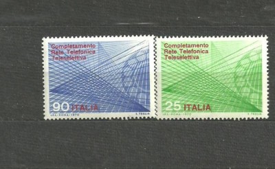 Italia 1970 - RETEA TELEFONICA, serie nestampilata, B13 foto