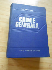 C. D. NENITESCU--CHIMIE GENERALA foto