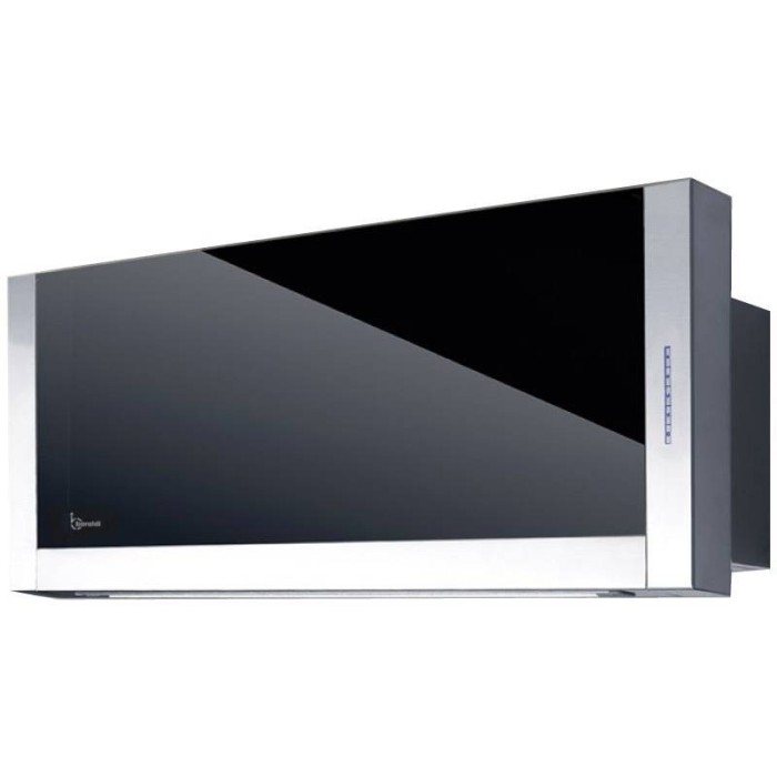 Hota decorativa Baraldi Frame 01FRA090STB70 90 cm 700 m3/h sticla Neagra / Inox foto mare Hota decorativa Baraldi Frame 01FRA090STB70 90 cm 700 m3/h sticla Neagra / Inox foto mare