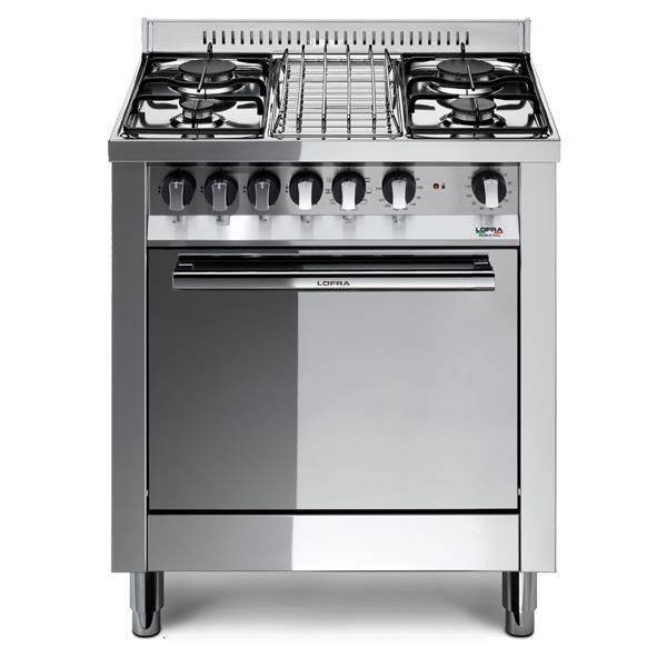 Aragaz Lofra Maxima M75GV Gaz 4 arzatoare Grill electric Timer Aprindere electronica Cuptor pe gaz Inox foto mare Aragaz Lofra Maxima M75GV Gaz 4 arzatoare Grill electric Timer Aprindere electronica Cuptor pe gaz Inox foto mare
