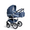 Carucior Copii 3 In 1 Mykids Germany Blue Inchis