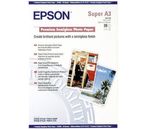 Consumabil Epson Consumabil Hartie fotografica semi-lucioasa Premium A3+ foto mare Consumabil Epson Consumabil Hartie fotografica semi-lucioasa Premium A3+ foto mare