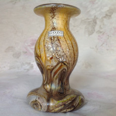 Vaza sticla Gozo Malta, colectia Stone -