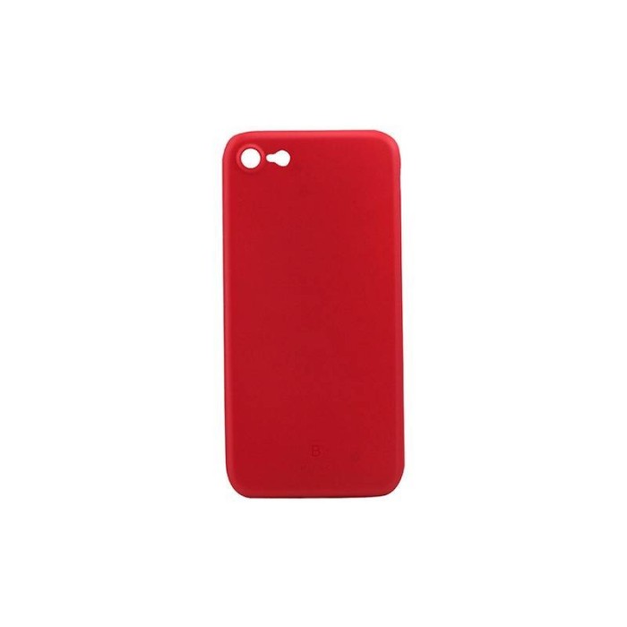Husa Protectie Spate Baseus Wing pentru Apple Iphone 7/8 Transparent/Rosu foto mare Husa Protectie Spate Baseus Wing pentru Apple Iphone 7/8 Transparent/Rosu foto mare