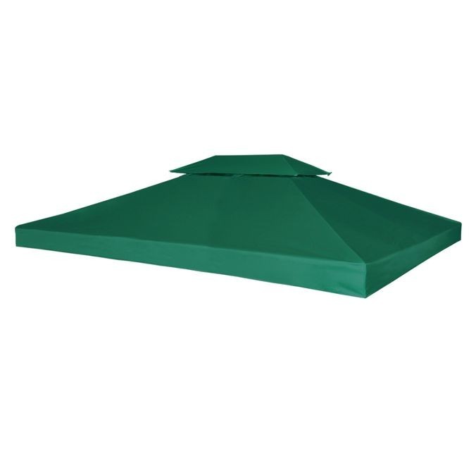 Acoperi? pavilion rezistent la apa 270 g / m?/ 3 x 4 m, Verde foto mare Acoperi? pavilion rezistent la apa 270 g / m?/ 3 x 4 m, Verde foto mare